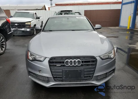 2016 Audi A5 Premium Plus S-Line z USA, uszkodzony, nr VIN WAUM2AFRXGA018028